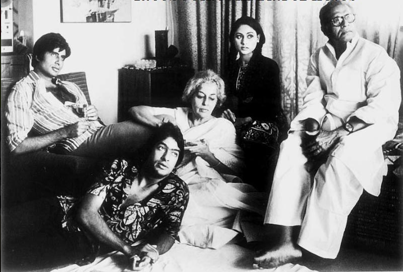 Amitabh Bachchan and Family - 1970