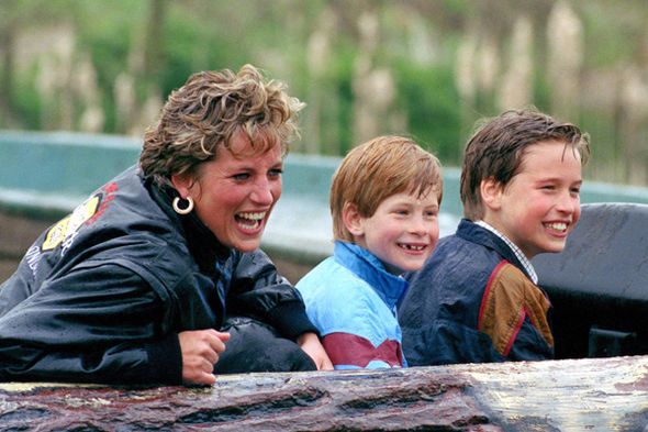 Princess Diana as a mother 