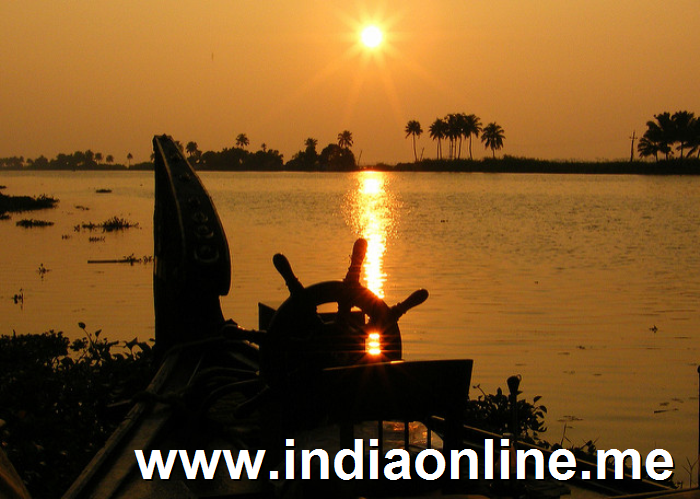 Kerala India Backwaters Sunset