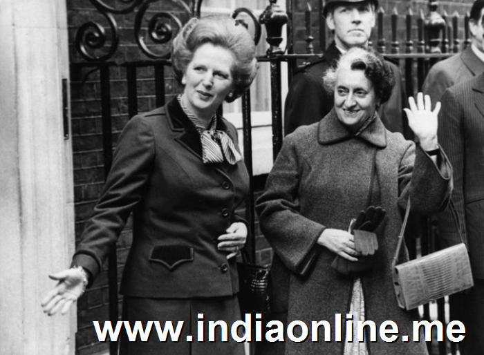 Indira Gandhi and Margaret Thatcher