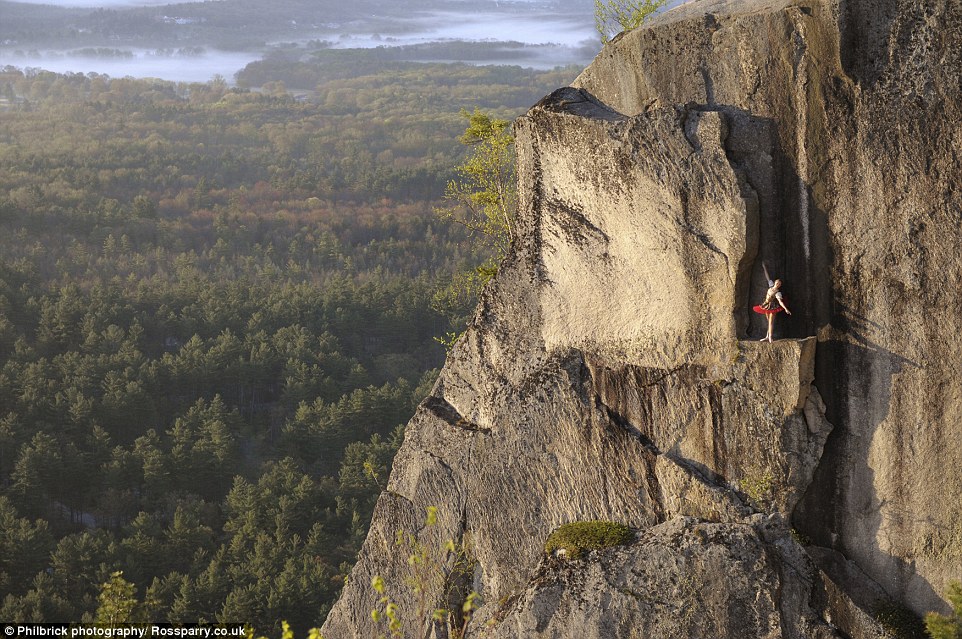 'For most of the images Jay tried to use posing and camera angle to hide the ropes and anchors, and he tries to use Photoshop as little as possible afterwards�