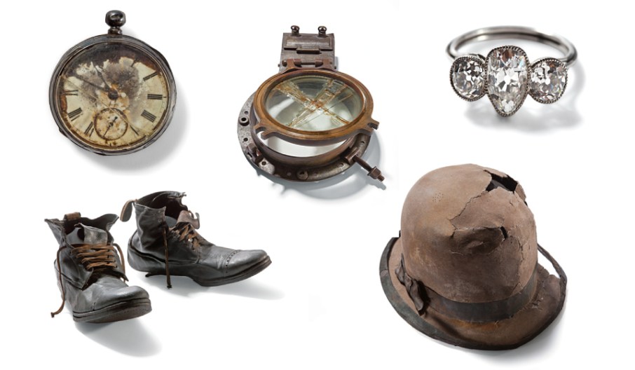 things recovered from Titanic