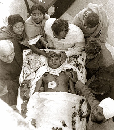 Mahatma Gandhi's Last photo