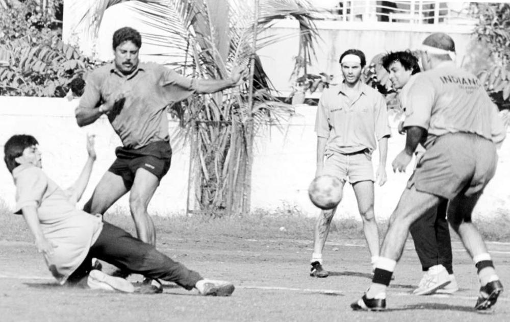 Kapil Dev and shah rukh