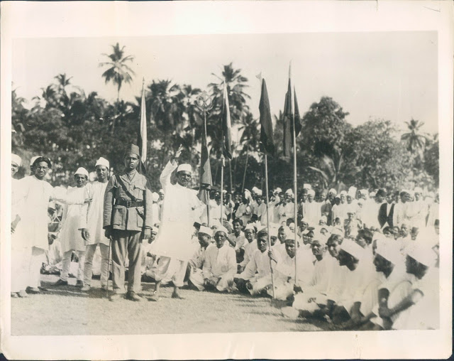 Satyagrahis Demostrating Against British Rule