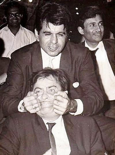 Dev Anand, Dilip Kumar and Raj Kapoor in a single photo