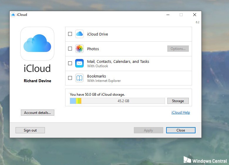 iCloud for Windows