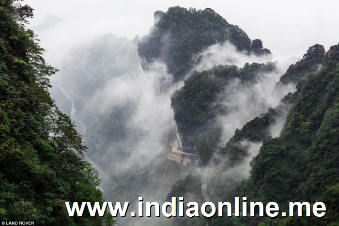 Tianmen Mountain  is a mountain located within Tianmen Mountain National Park, Zhangjiajie, in the northwestern part of Hunan Province, China