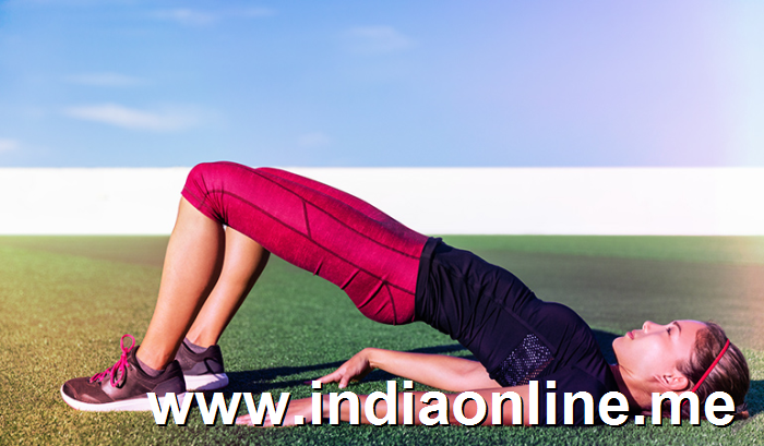 This exercise engages the hips and thighs.