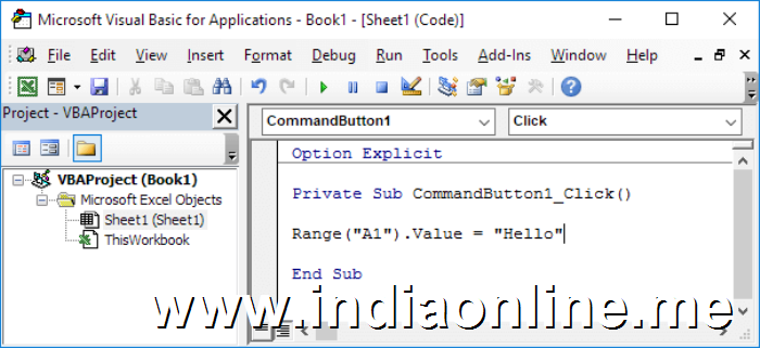 Visual Basic Editor